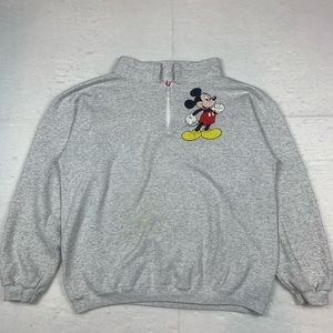 Large Mickey Quarterzip